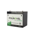 Polinovel Most Popular Lead Acid Replacement Solar RV Marine LiFePO4 12V 100Ah Lithium Battery